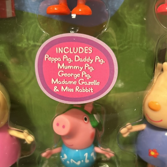 Peppa Pig character set!!!!! Fun at the Fair!!!  PLUS Peppa Pig Backpack!!! NEW! - Picture 7 of 7
